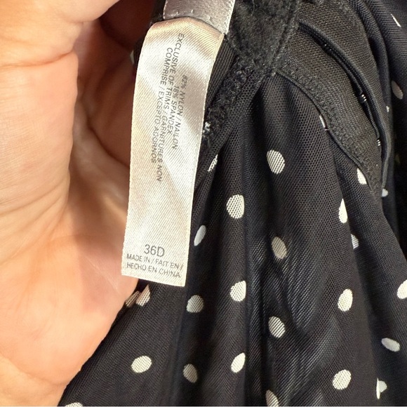 VTG Victoria's Secret pinup bustier and ruffle panties set 36D Bra XL bottom - Picture 13 of 14